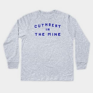 Cuthbert in the Mines - Title Screen Kids Long Sleeve T-Shirt